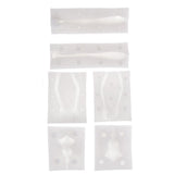 Maxbell 3 Set Polymer Clay Molds DIY Doll Bodies Fondant Cake Decorating Mold Tools