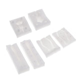 Maxbell 3 Set Polymer Clay Molds DIY Doll Bodies Fondant Cake Decorating Mold Tools