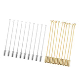 Maxbell 20 Piece Long Stick Needle Plug Lapel Hat Scarf Brooch Boutonniere Pins