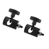Maxbell 2Pieces 5/8 Inch (16mm) Receiver with 1/4 Inch-20 Thread Rapid Adapter Mount
