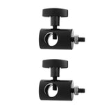 Maxbell 2Pieces 5/8 Inch (16mm) Receiver with 1/4 Inch-20 Thread Rapid Adapter Mount