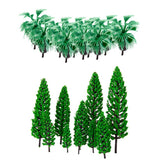 Maxbell 20 Pieces Model Trees Bottle Palm Trees Layout Train Scenery Landscape