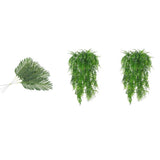 Maxbell 7Pcs Artificial Weeping Ivy Vines Palm Leaves Hanging Decor