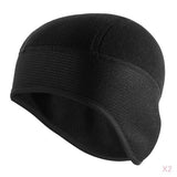 Maxbell 2Pcs Outdoor Sports Hat Winter Thermal Fleece Cycling Running Ear Warm Caps