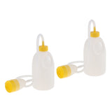 Maxbell 2 Pieces 1700ml Reusable Male Bed Pee Urinal Bottle Night Drainage Container