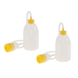 Maxbell 2 Pieces 1700ml Reusable Male Bed Pee Urinal Bottle Night Drainage Container