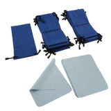 Maxbell 20 Pieces Eyeglasses Sunglasses Storage Bag Pouch Microfiber Glasses Cloth