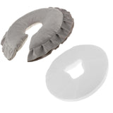 Maxbell Soft Massage Table Bed Face Cradle Pillow + 100 Disposable Cushion Cover Set