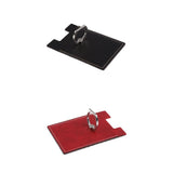 Maxbell 2 Pcs PU Leather Cell Phone Card Holder with Ring Stand Sticker Adhesive