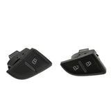Maxbell 2pcs Left Power Door Lock Latch Switch Button for Audi A4 A4L B8 Front+Rear