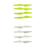 Maxbell 4 Pieces Propeller &4pcs Night Luminous Prop CW CCW Blade for Tello RC Drone