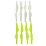Maxbell 4 Pieces Propeller &4pcs Night Luminous Prop CW CCW Blade for Tello RC Drone
