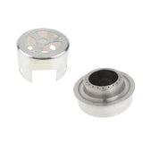 Maxbell Outdoor Travel Camping Cooking Alcohol Burner Spirit Stove Windshield Stand