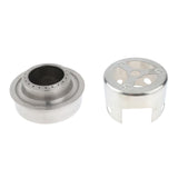 Maxbell Outdoor Travel Camping Cooking Alcohol Burner Spirit Stove Windshield Stand
