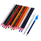 Maxbell 14Pcs Tailors Chalk Pen Pencil For Sewing Dressmakers DIY & Peel Off Markers