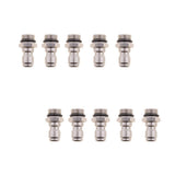 Maxbell 10pcs Pressure Washer Sprayer Coupling Adapter Quick Coupler Snow Foam Lance