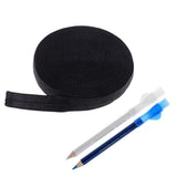Maxbell 10 Meters Elastic Band Sewing Trims 15mm Width + 2Pcs Tailor Chalk Pencil