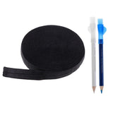 Maxbell 10 Meters Elastic Band Sewing Trims 15mm Width + 2Pcs Tailor Chalk Pencil