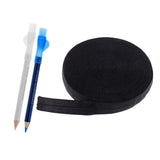 Maxbell 10 Meters Elastic Band Sewing Trims 15mm Width + 2Pcs Tailor Chalk Pencil