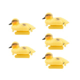 Maxbell 5Pcs Baby Duckings Floating Decoy Ducks Mallard Plastic Ornament Pond
