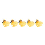 Maxbell 5Pcs Baby Duckings Floating Decoy Ducks Mallard Plastic Ornament Pond