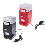 Maxbell Portable 5V USB LED Fridge Heat and Cool Dual Use Refrigerator Black + Red