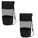 Maxbell 2Pcs Scuba Dive Gear Diving Snorkelling Camp Canoe Kayak Bag Mesh Sling Bag