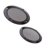 Maxbell 2 Sets Speaker Grills Cover Case with Screws 4Inch + 6.5Inch