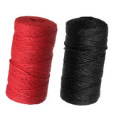 Maxbell 2 Rolls Natural Jute Rope Burlap Twine String Rope Cord DIY Photo Wall Decor