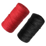 Maxbell 2 Rolls Natural Jute Rope Burlap Twine String Rope Cord DIY Photo Wall Decor