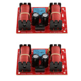 Maxbell 2 Pieces 3 Way Speaker Crossover Audio Filter Frequency Divider for Car Home