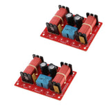 Maxbell 2 Pieces 3 Way Speaker Crossover Audio Filter Frequency Divider for Car Home
