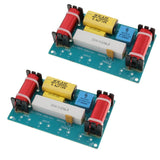 Maxbell 2 Piece 3 Way Audio Filter Bass Speaker Crossover Frequency Divider Car Home