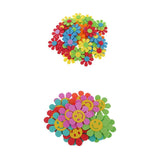 Maxbell 70 Pieces Mixed Self Adhesive Foam Stickers Kids Room Wall Decoration Foam