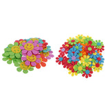 Maxbell 70 Pieces Mixed Self Adhesive Foam Stickers Kids Room Wall Decoration Foam