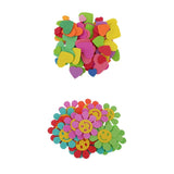 Maxbell 120 Pieces Mixed Self Adhesive Foam Stickers Kids Room Wall Decoration Foam