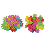 Maxbell 120 Pieces Mixed Self Adhesive Foam Stickers Kids Room Wall Decoration Foam