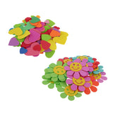 Maxbell 120 Pieces Mixed Self Adhesive Foam Stickers Kids Room Wall Decoration Foam