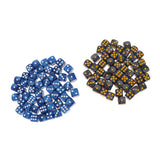 Maxbell 100Pieces D6 Round Corner Dotted Dice 16mm for Dungeons and Dragons   TRPG