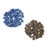Maxbell 100Pieces D6 Round Corner Dotted Dice 16mm for Dungeons and Dragons   TRPG