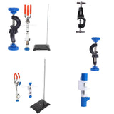 Maxbell Laboratory Dual Adjustable 3-Prong Extension Flask Clip Clamp Lab Stand