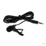 Maxbell 3.5mm Clip on Mini Lapel Lavalier Microphone Mic