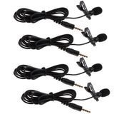 Maxbell 3.5mm Clip on Mini Lapel Lavalier Microphone Mic