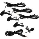 Maxbell 3.5mm Clip on Mini Lapel Lavalier Microphone Mic