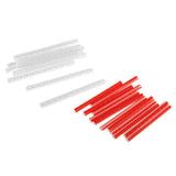 Maxbell Cycling Wheel Spoke Reflector Reflective Mount Clips Tube Warning Strip