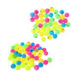 Maxbell 100 Pieces Assorted Color PP Material Table Tennis Balls 40mm Number 1 - 100