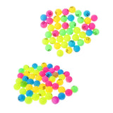 Maxbell 100 Pieces Assorted Color PP Material Table Tennis Balls 40mm Number 1 - 100