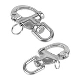 Maxbell Heavy Duty  Stainless Steel Quick Release Swivel Eye Snap Shackle Hook Clip