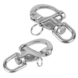Maxbell Heavy Duty  Stainless Steel Quick Release Swivel Eye Snap Shackle Hook Clip
