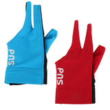 Maxbell 2Pcs Left Hand 3 Fingers Billiard Glove For Pool Cue Snooker Cue Accessories